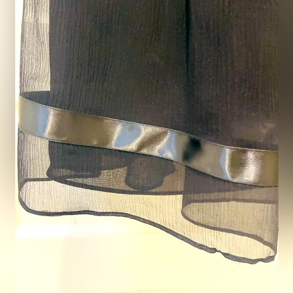 Ted baker 100% silk cocktail dress, black. Size 1 - Picture 3 of 5